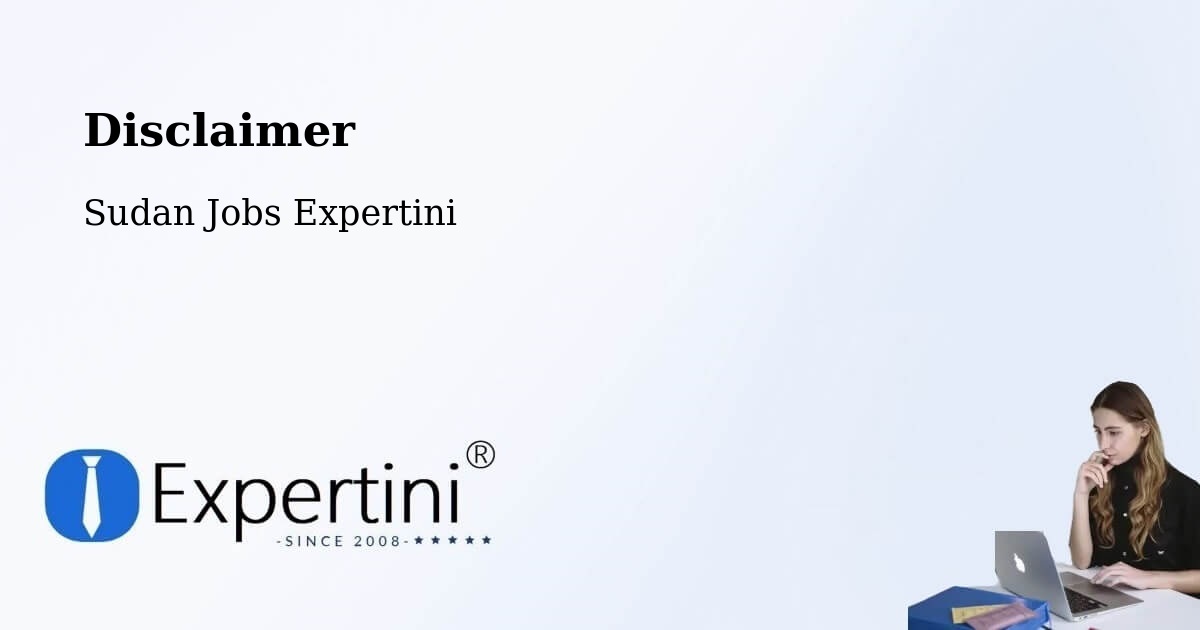 Disclaimer – Berber - Sudan Jobs Expertini
